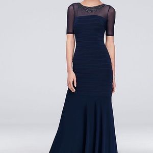 Decode 1.8 NWT Paneled Illusion Mermaid Dress